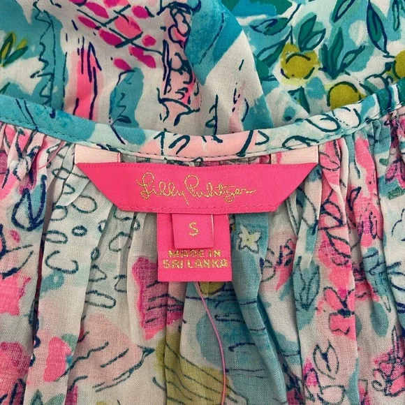 Lilly Pulitzer Willa top size small NWT - Picture 3 of 4